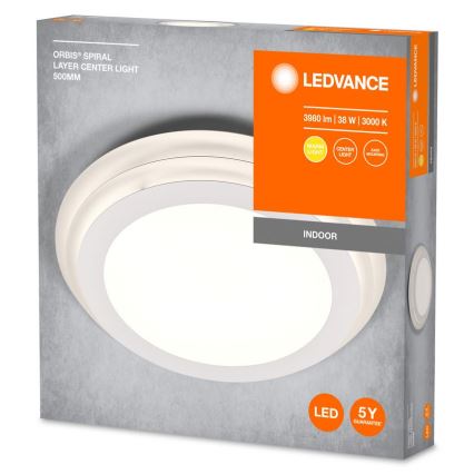 Ledvance - Φωτιστικό οροφής LED ORBIS SPIRAL LED/38W/230V