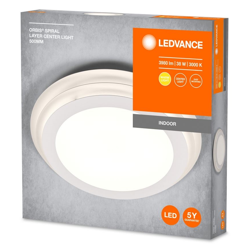 Ledvance - Φωτιστικό οροφής LED ORBIS SPIRAL LED/38W/230V
