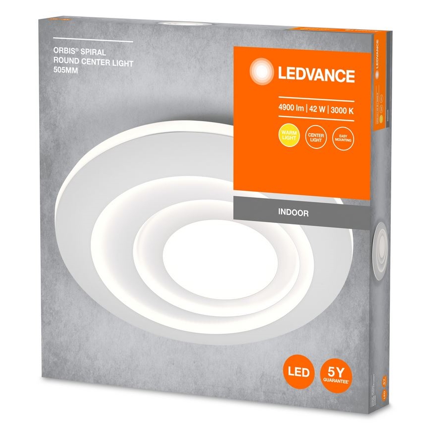 Ledvance - Φωτιστικό οροφής LED ORBIS SPIRAL LED/42W/230V