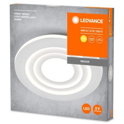 Ledvance - Φωτιστικό οροφής LED ORBIS SPIRAL LED/42W/230V