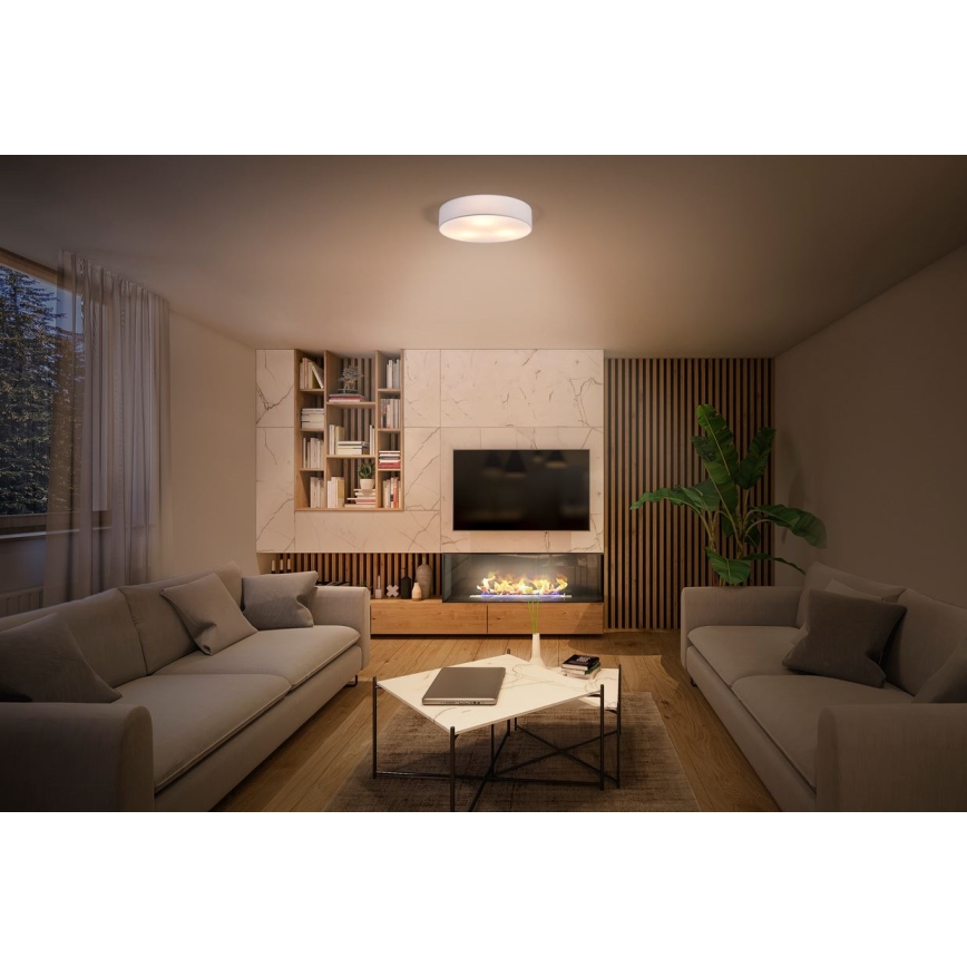 Ledvance - Φωτιστικό οροφής ORBIS ΠΑΡΙΣΙ 1xE27/25W/230V λευκό