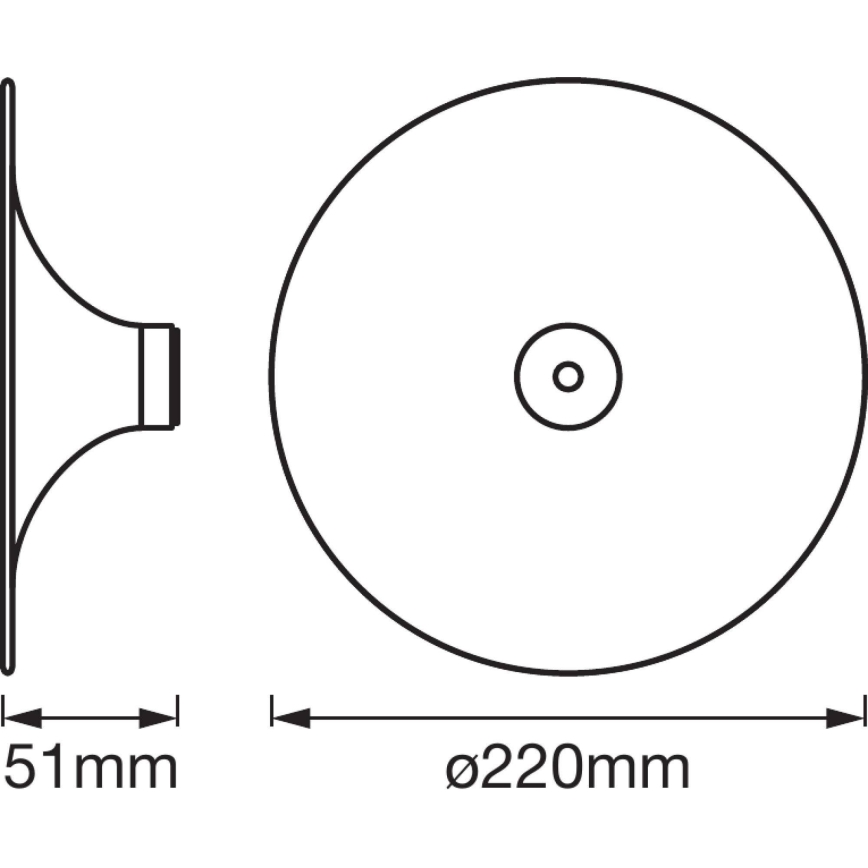 Ledvance - Φωτιστικό οροφής SMART+ TIBEA 1xE27/60W/230V