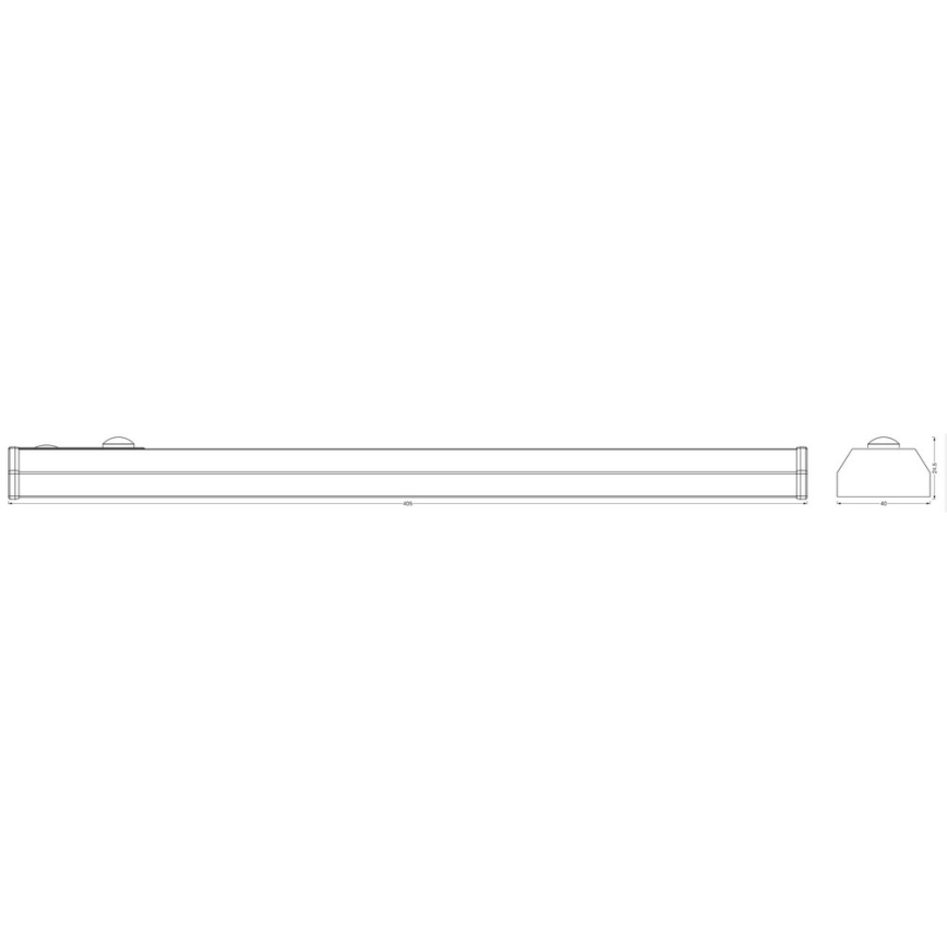 Ledvance - Φωτιστικό πάγκου κουζίνας LED με αισθητήρα MOBILE LED/1W/5V 1000 mAh 4000K 40 cm