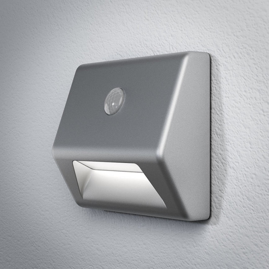 Ledvance - Φωτιστικό σκάλας LED με αισθητήρα NIGHTLUX LED/0,25W/3×AAA IP54