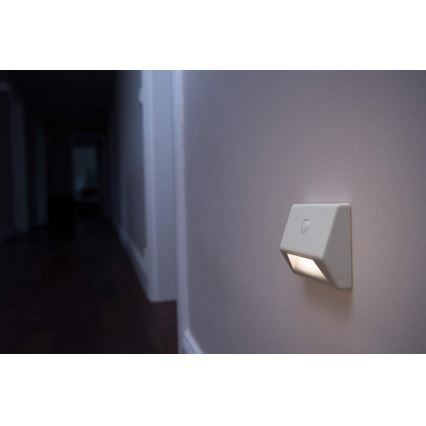 Ledvance - Φωτιστικό σκάλας LED με αισθητήρα NIGHTLUX LED/0,25W/3×AAA IP54