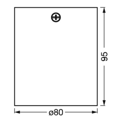 Ledvance - Φωτιστικό σποτ SPOT 1xGU10/7W/230V λευκό