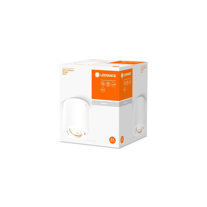 Ledvance - Φωτιστικό σποτ SPOT 1xGU10/7W/230V λευκό
