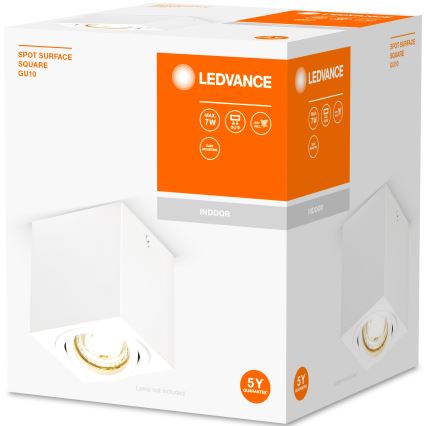 Ledvance - Φωτιστικό σποτ SPOT 1xGU10/7W/230V λευκό