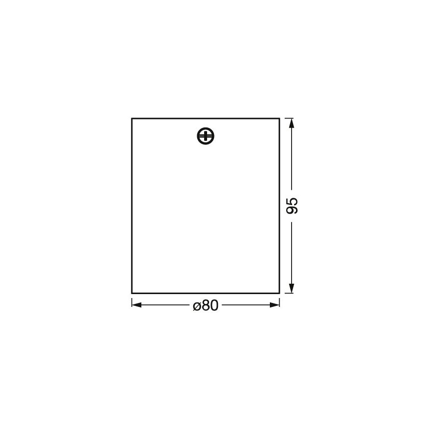 Ledvance - Φωτιστικό σποτ SPOT 1xGU10/7W/230V λευκό