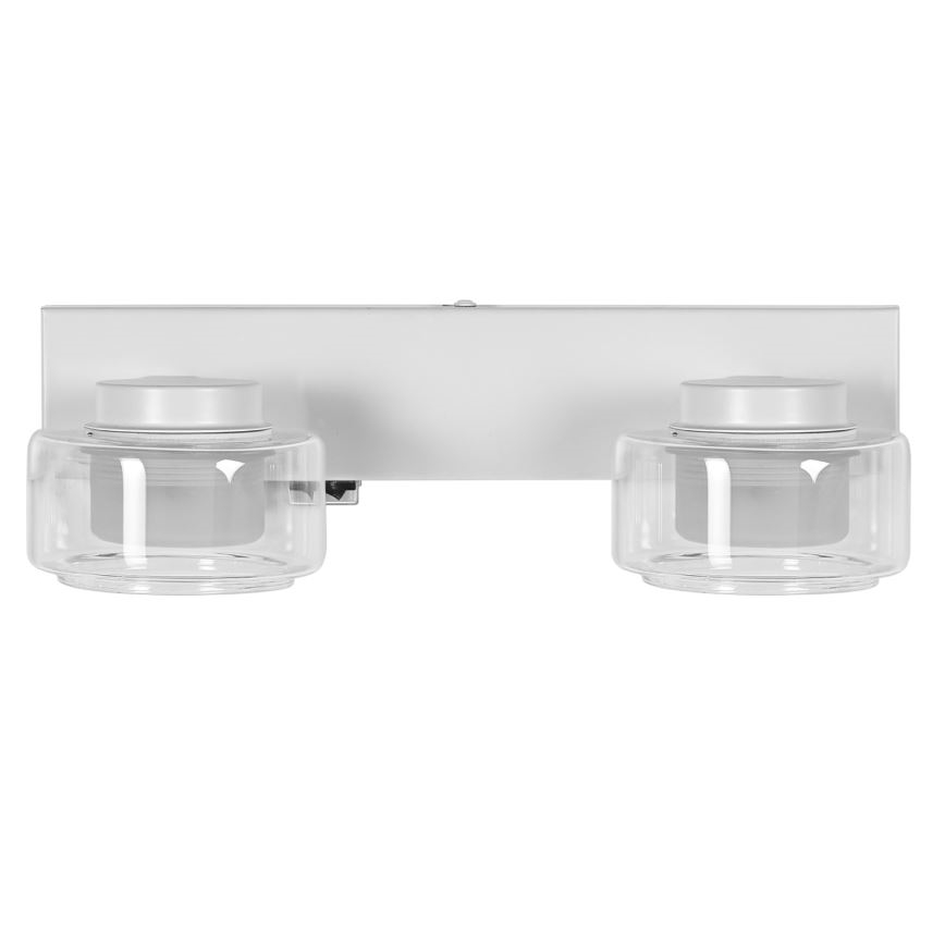 Ledvance - Φωτιστικό τοίχου μπάνιου LED ORBIS FLAME 2xLED/5,5W/230V 3000/4000K IP44 λευκό