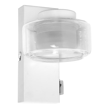 Ledvance - Φωτιστικό τοίχου μπάνιου LED ORBIS FLAME LED/5,5W/230V 3000/4000K IP44 λευκό