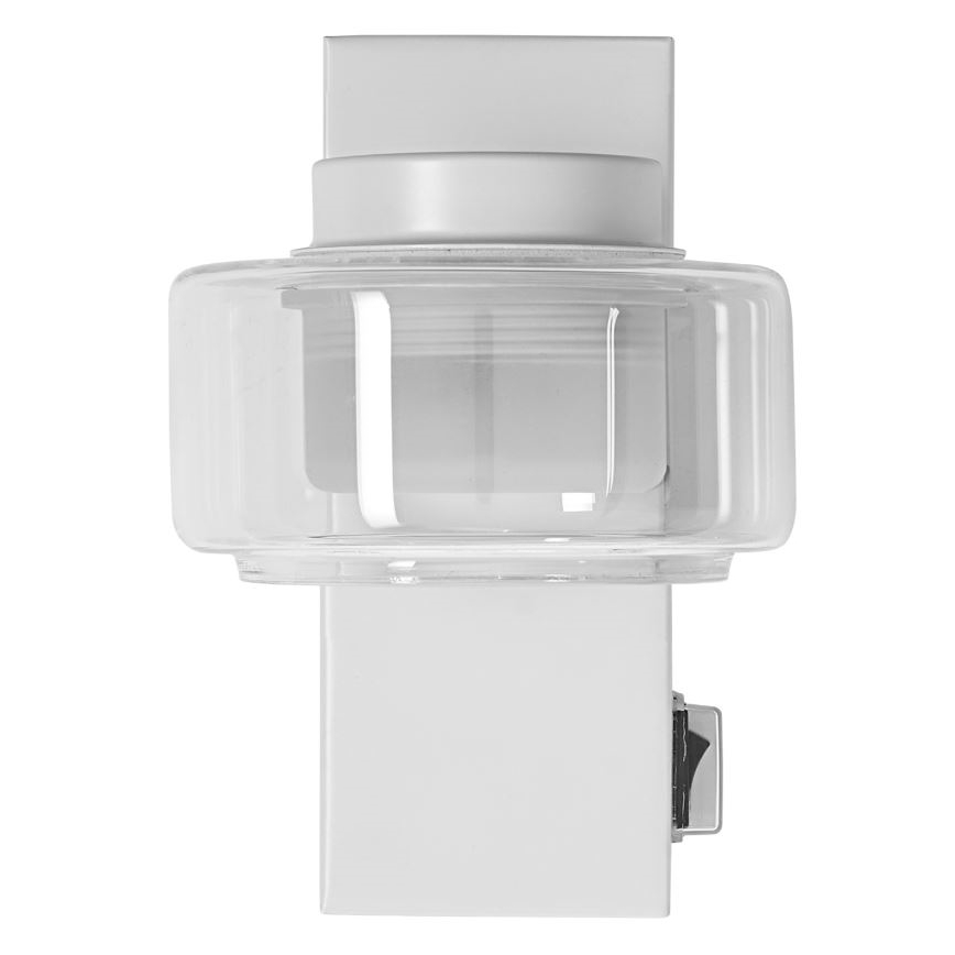 Ledvance - Φωτιστικό τοίχου μπάνιου LED ORBIS FLAME LED/5,5W/230V 3000/4000K IP44 λευκό