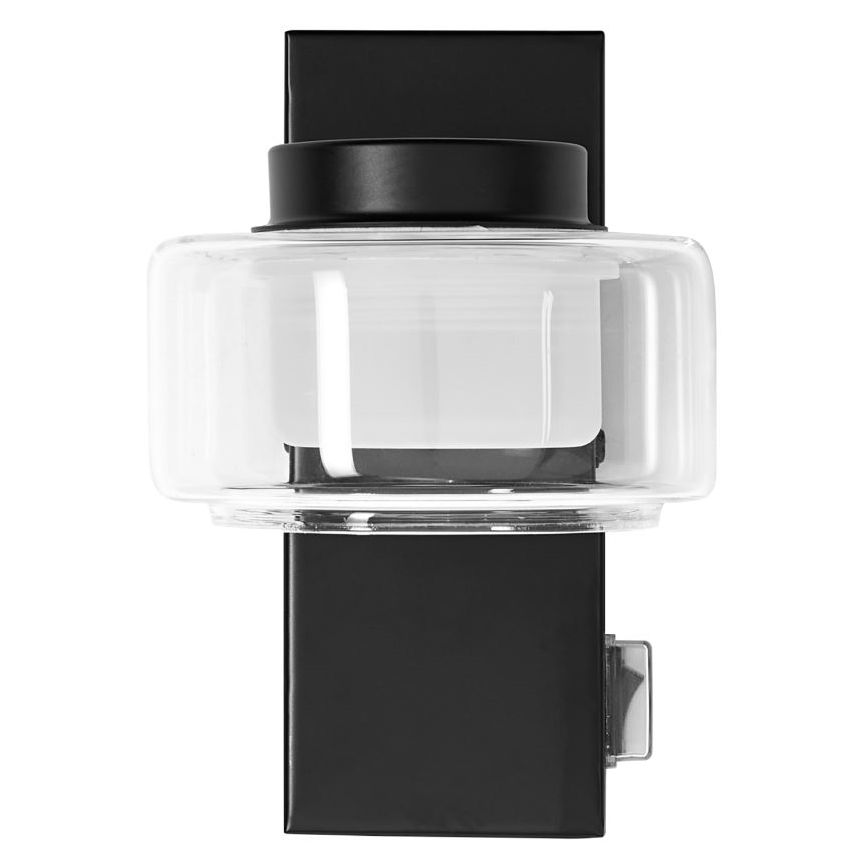 Ledvance - Φωτιστικό τοίχου μπάνιου LED ORBIS FLAME LED/5,5W/230V 3000/4000K IP44 μαύρο