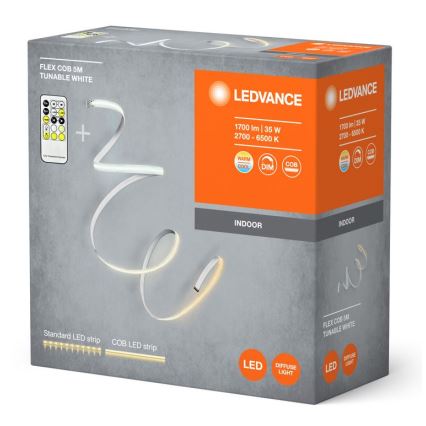 Ledvance - Φωτοταινία dimming LED FLEX COB 5m LED/35W/230V 2700-6500K + τηλεχειριστήριο