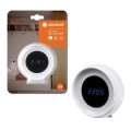 Ledvance - Ψηφιακό ρολόι LED με φωτισμό NIGHTLUX LED/0,3W/5V 1000mAh 3000/4000/6500K