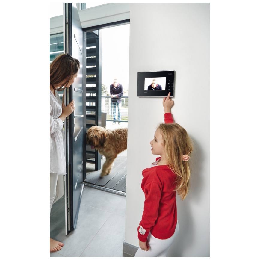 Legrand 369220 - Σετ κουδούνι πόρτας θυροτηλεόραση - για 1 διαμέρισμα