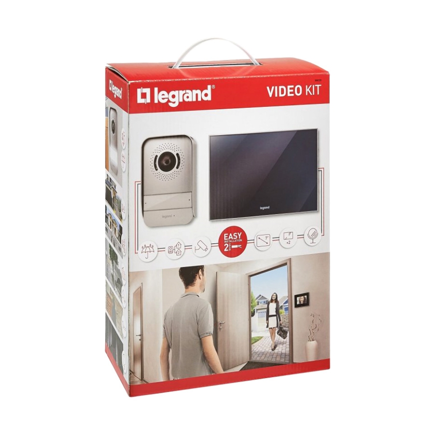 Legrand 369220 - Σετ κουδούνι πόρτας θυροτηλεόραση - για 1 διαμέρισμα