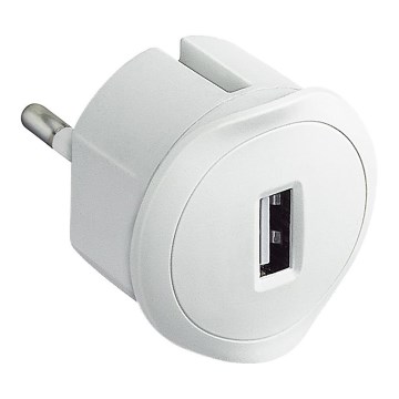 Legrand 50680 - Πρόσθετο Αντάπτορα USB 230V/1,5A λευκό