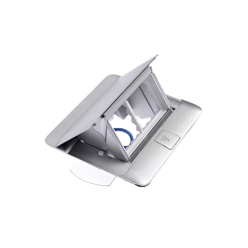 Legrand 54011 - Πλαίσιο επιτραπέζιας πρίζας POP-UP 4M αλουμίνιο