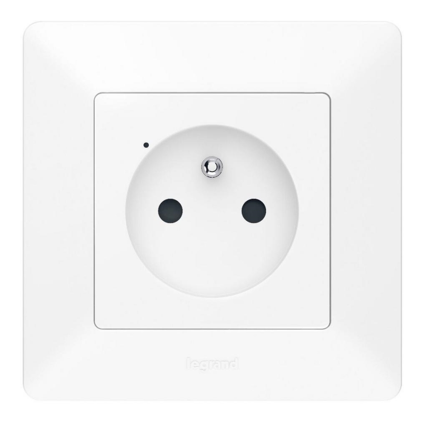 Legrand 752193 - Έξυπνη πρίζα VALENA 3680W/16A/230V Wi-Fi IP41