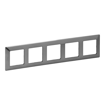 Legrand 754155 - Πλαίσιο για διακόπτες VALENA LIFE 5P ανοξείδωτος