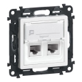 Legrand 75C5UB2 - Πρίζα δεδομένων VALENA LIFE 1xRJ45 τύπου 5E UTP λευκό