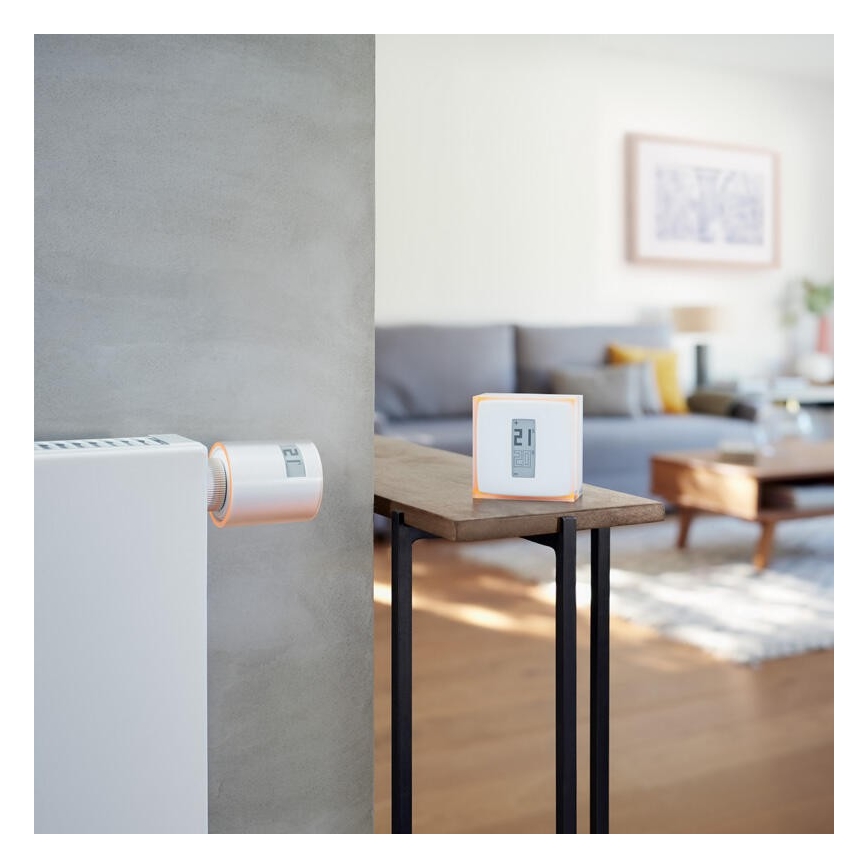 Legrand NVP-PRO - ΣET 2x Έξυπνες θερμοστατικές κεφαλές + πύλη 3V Wi-Fi
