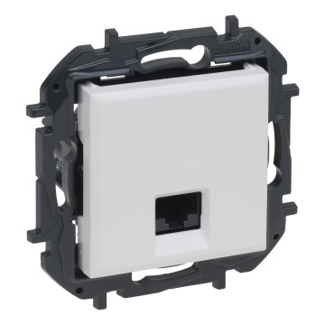 Legrand - Πρίζα Ethernet RJ45 χωρίς πλαίσιο NILOE STEP λευκή