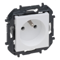 Legrand - Επιτοίχια πρίζα χωρίς πλαίσιο NILOE STEP 250V λευκή
