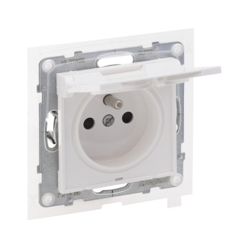 Legrand - Εξωτερική πρίζα χωρίς πλαίσιο 250V/16A NILOE STEP IP44 λευκή