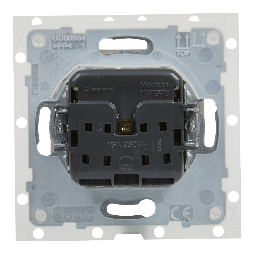 Legrand - Εξωτερική πρίζα χωρίς πλαίσιο 250V/16A NILOE STEP IP44 λευκή