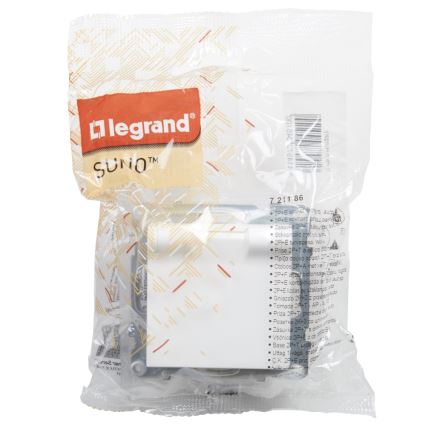 Legrand - Εξωτερική πρίζα χωρίς πλαίσιο 250V/16A NILOE STEP IP44 λευκή