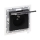 Legrand - Εξωτερική πρίζα χωρίς πλαίσιο 250V/16A NILOE STEP IP44 μαύρη