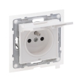 Legrand - Εξωτερική οικιακή πρίζα χωρίς πλαίσιο SUNO 250V IP44 λευκή