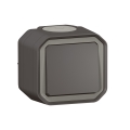 Legrand - Διακόπτης σκάλας αρ. 6 PLEXO IP55 ανθρακί