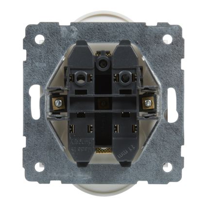 Legrand - Διπλή οικιακή πρίζα χωρίς πλαίσιο 250V/16A SUNO λευκή