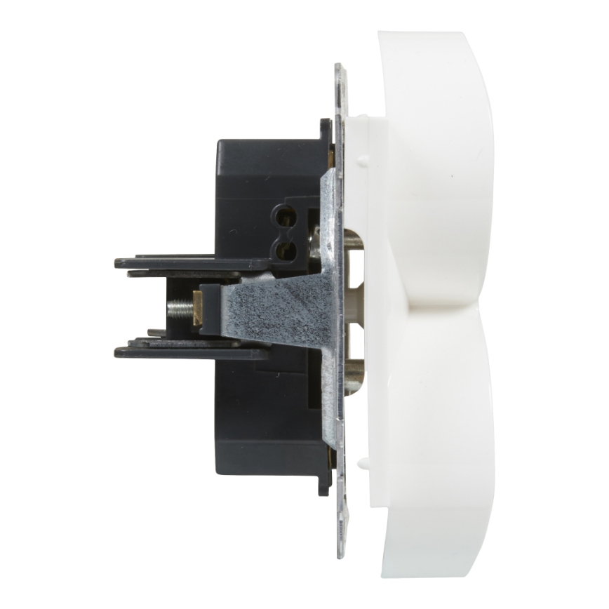 Legrand - Διπλή οικιακή πρίζα χωρίς πλαίσιο 250V/16A SUNO λευκή
