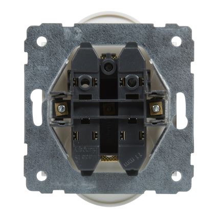 Legrand - Διπλή οικιακή πρίζα χωρίς πλαίσιο SUNO 250V λευκή