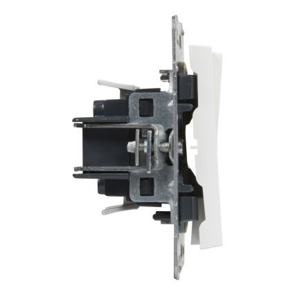 Legrand - Διπλός διακόπτης SUNO χωρίς πλαίσιο, αρ. 5, σε λευκό