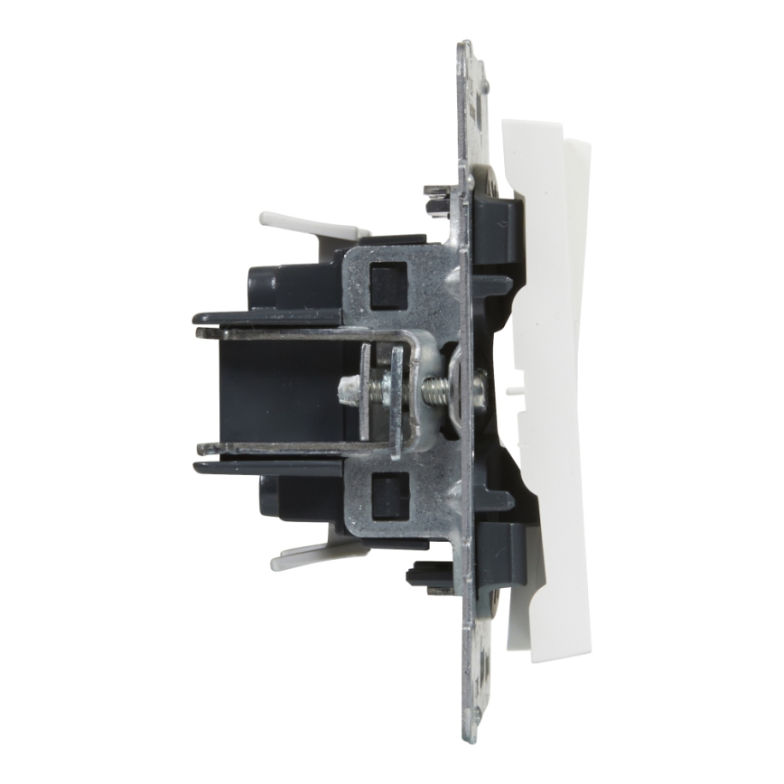 Legrand - Διπλός διακόπτης SUNO χωρίς πλαίσιο, αρ. 5, σε λευκό