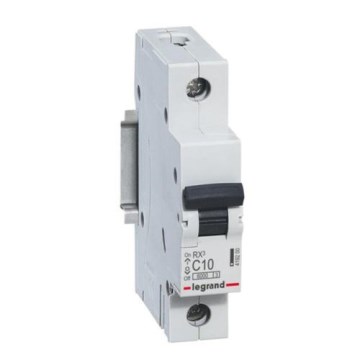 Legrand - Μικροαυτόματος μονοπολικός διακόπτης RX3 1P C 10A 6000A