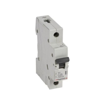Legrand - Μονοφασικός μικροαυτόματος διακόπτης RX3 1P C 25A 6000A