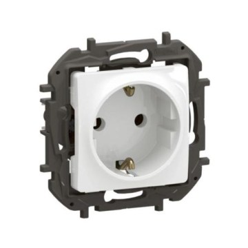 Legrand - Οικιακή πρίζα SCHUKO 250V/16A NILOE λευκή