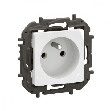 Legrand - Οικιακή πρίζα χωρίς πλαίσιο NILOE 250V λευκή