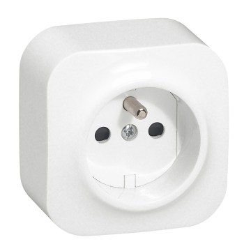Legrand - Οικιακή επιτοίχια πρίζα 250V/16A FORIX λευκή