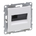 Legrand - Υποδοχή Ethernet RJ45 SUNO χωρίς πλαίσιο, λευκή