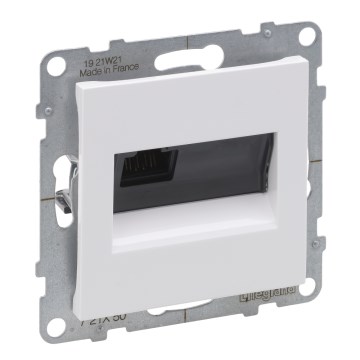 Legrand - Υποδοχή Ethernet RJ45 SUNO χωρίς πλαίσιο, λευκή