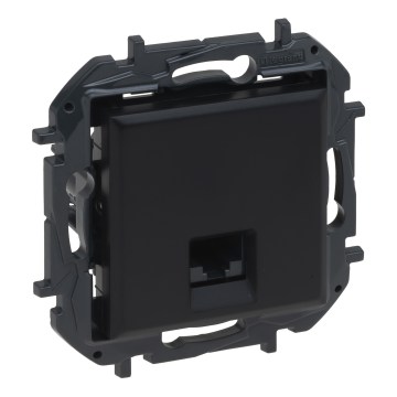Legrand - Υποδοχή Ethernet χωρίς πλαίσιο RJ45 NILOE STEP μαύρη