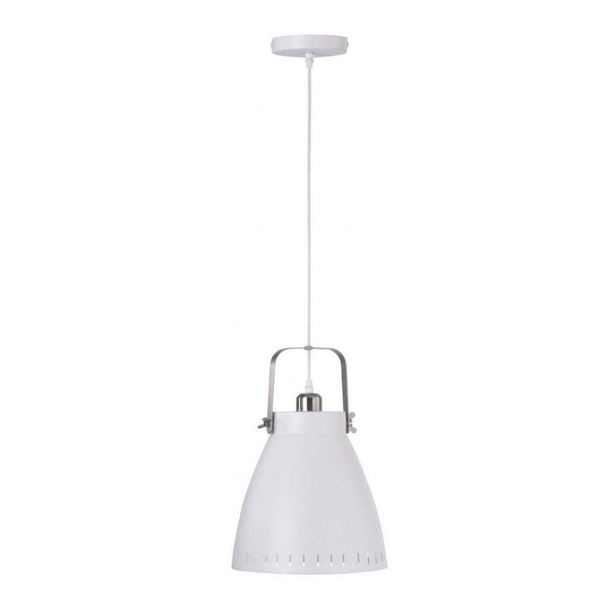 Leuchten Direkt 11059-16 - Κρεμαστό φωτιστικό οροφής EVA 1xE27/60W/230V διάμετρος 21,5 cm λευκό