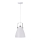 Leuchten Direkt 11059-16 - Κρεμαστό φωτιστικό οροφής EVA 1xE27/60W/230V διάμετρος 21,5 cm λευκό